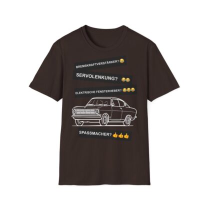 T-Shirt, Opel Kadett B Coupe, Weiß, Deutscher Text, Spaßmacher – Bild 6