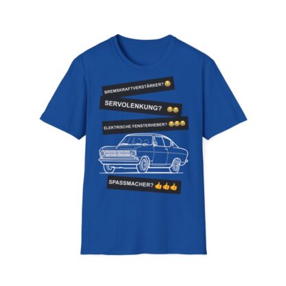 T-Shirt, Opel Kadett B Coupe, Weiß, Deutscher Text, Spaßmacher – Bild 5