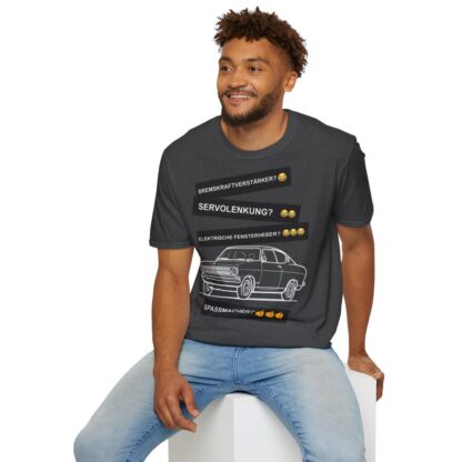 T-Shirt, Opel Kadett B Coupe, Weiß, Deutscher Text, Spaßmacher – Bild 2