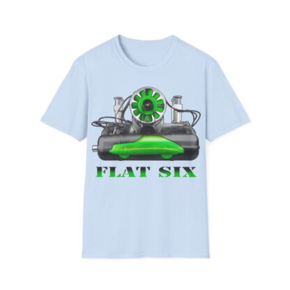 T-Shirt, Porsche Ur-Elfer, Flat Six, Signalgrün – Bild 6