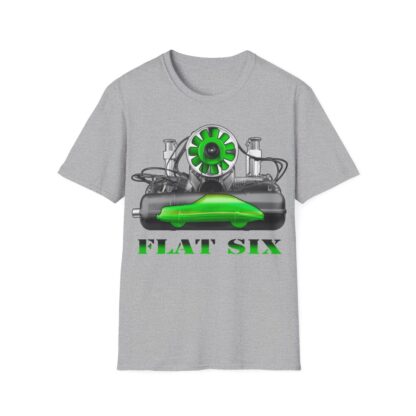 T-Shirt, Porsche Ur-Elfer, Flat Six, Signalgrün