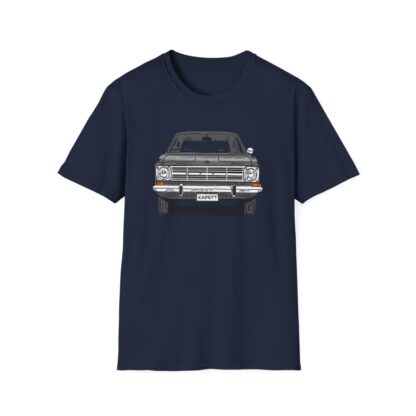 T-Shirt, Opel Kadett B, Strichzeichnung, Grau, personalisierbar – Bild 8