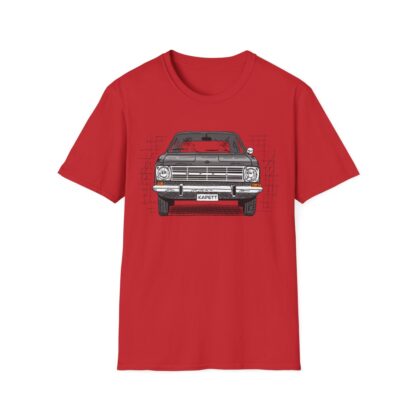 T-Shirt, Opel Kadett B, Strichzeichnung, Grau, personalisierbar – Bild 9