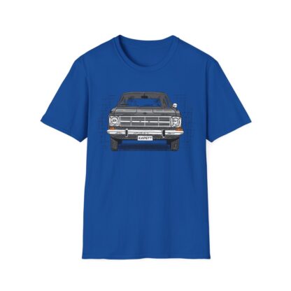 T-Shirt, Opel Kadett B, Strichzeichnung, Grau, personalisierbar – Bild 7