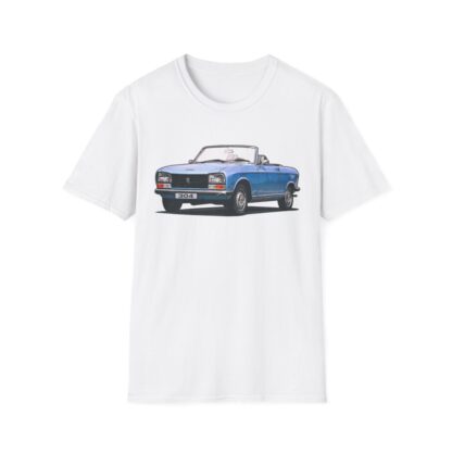 T-Shirt, Peugeot 304 Cabrio, Blau – Bild 3