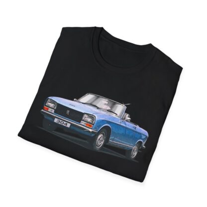 T-Shirt, Peugeot 304 Cabrio, Blau – Bild 6