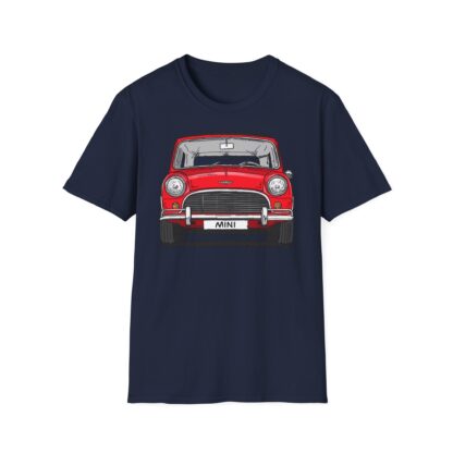 T-Shirt, Mini, Strichzeichnung, Rot, mit Kennzeichen personalisierbar – Bild 8