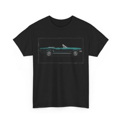 T-Shirt, Ford Mustang Convertible, Seitenansicht, Grün – Bild 4