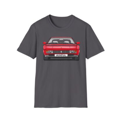 T-Shirt, Ferrari Mondial t, Strichzeichnung, Rot, mit Kennzeichen personalisierbar – Bild 8