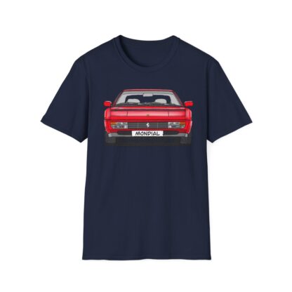 T-Shirt, Ferrari Mondial t, Strichzeichnung, Rot, mit Kennzeichen personalisierbar – Bild 10