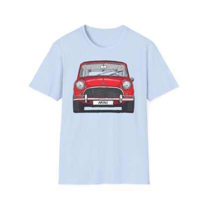 T-Shirt, Mini, Strichzeichnung, Rot, mit Kennzeichen personalisierbar – Bild 5