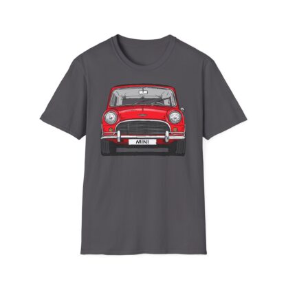 T-Shirt, Mini, Strichzeichnung, Rot, mit Kennzeichen personalisierbar – Bild 6