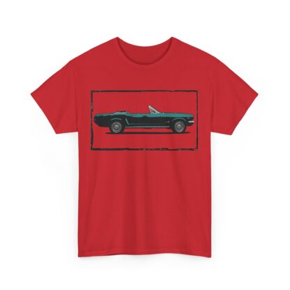 T-Shirt, Ford Mustang Convertible, Seitenansicht, Grün – Bild 11