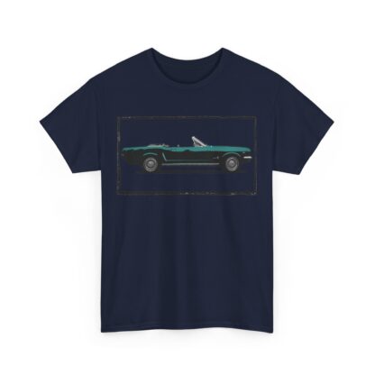 T-Shirt, Ford Mustang Convertible, Seitenansicht, Grün – Bild 10