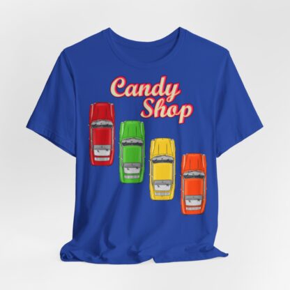 Copy of T-Shirt, Porsche 911 Coupé, F-Modell, Ur-Elfer, Candy Shop – Bild 13