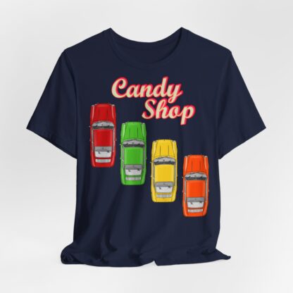 Copy of T-Shirt, Porsche 911 Coupé, F-Modell, Ur-Elfer, Candy Shop