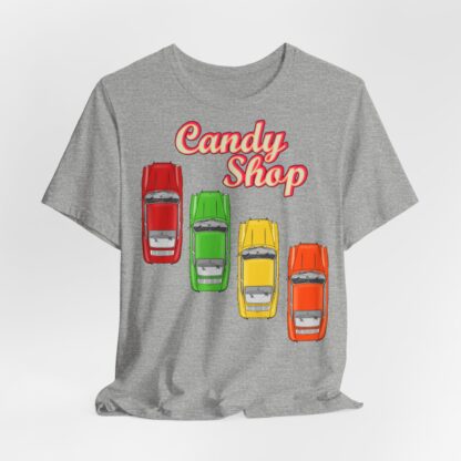 Copy of T-Shirt, Porsche 911 Coupé, F-Modell, Ur-Elfer, Candy Shop – Bild 12