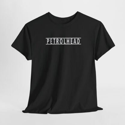 T-Shirt, PETROLHEAD, Weiße Schrift – Bild 3