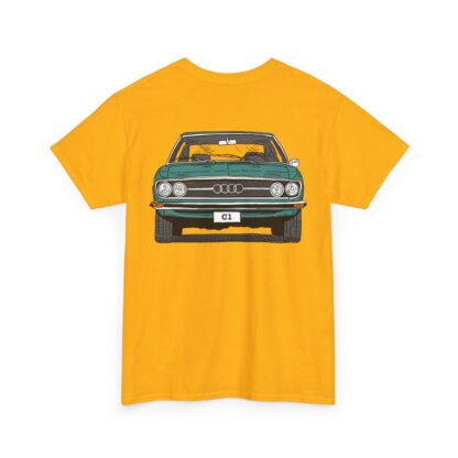 T-Shirt, Audi 100 C1, Grün, beidseitig bedruckt – Bild 14