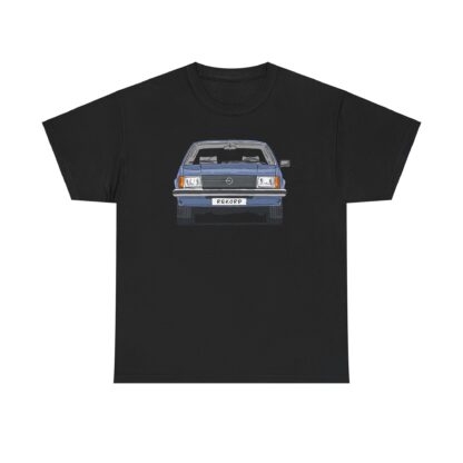 T-Shirt, Opel Rekord E, Strichzeichnung, Blau, mit Kennzeichen personalisierbar – Bild 13