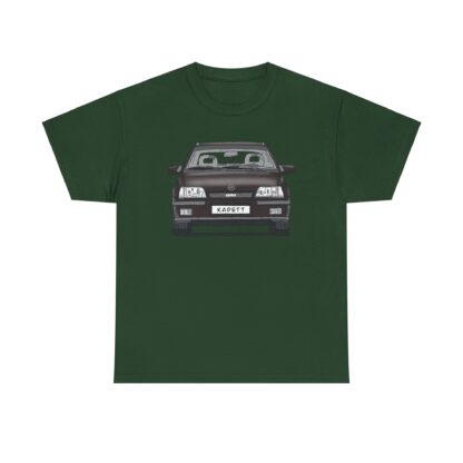 T-Shirt, Opel Kadett E, GSi, Strichzeichnung, Schwarz, Wunsch-Kennzeichen möglich – Bild 14