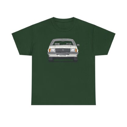 T-Shirt, Opel Rekord E, Strichzeichnung, Weiß, mit Kennzeichen personalisierbar – Bild 14