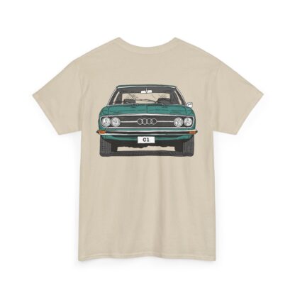 T-Shirt, Audi 100 C1, Grün, beidseitig bedruckt – Bild 10