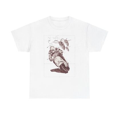 T-Shirt, Vespa Primavera, Monochrom – Bild 2