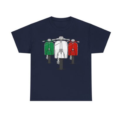 T-Shirt, Vespa, Tricolore, Piaggio, Super Sport, Strichzeichnung – Bild 9