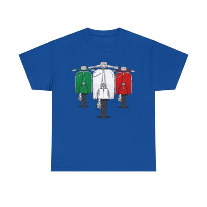 T-Shirt, Vespa, Tricolore, Piaggio, Super Sport, Strichzeichnung – Bild 8