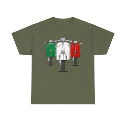 T-Shirt, Vespa, Tricolore, Piaggio, Super Sport, Strichzeichnung – Bild 5