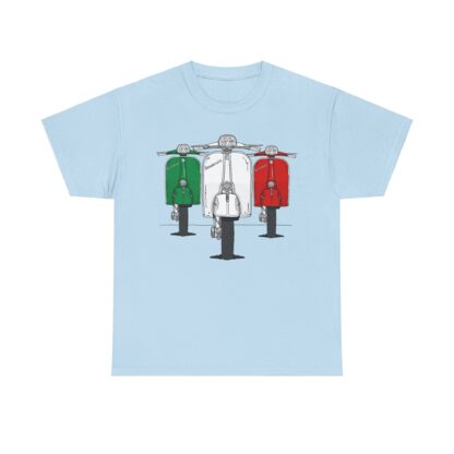 T-Shirt, Vespa, Tricolore, Piaggio, Super Sport, Strichzeichnung – Bild 7