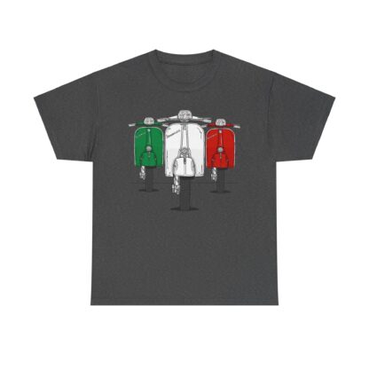 T-Shirt, Vespa, Tricolore, Piaggio, Super Sport, Strichzeichnung – Bild 6