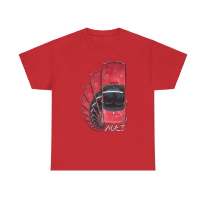 T-Shirt, Triumph Spitfire Mk3 - Schnecke, Rot – Bild 12