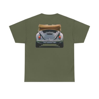 T-Shirt, VW Käfer Cabrio, 1302, Strichzeichnung, Schwarz, mit Kennzeichen personalisierbar – Bild 22