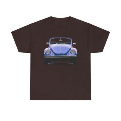 T-Shirt, VW Käfer Cabrio, 1302, Strichzeichnung, Blau, mit Kennzeichen personalisierbar – Bild 17