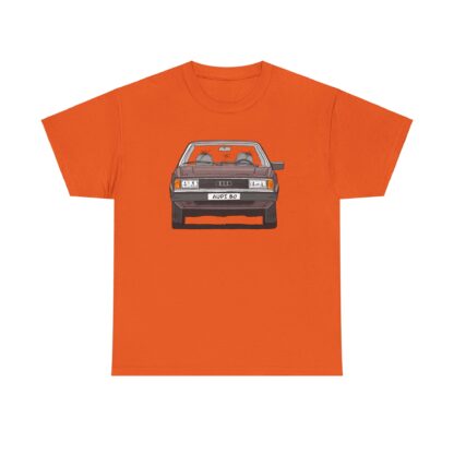 T-Shirt, Audi 80 B2, Strichzeichnung, Portorose, mit Kennzeichen personalisierbar – Bild 21