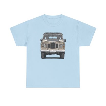 T-Shirt, Land Rover, Strichzeichnung, Sand, personalisierbar – Bild 8