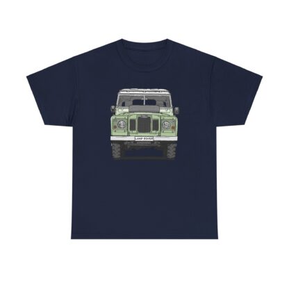 T-Shirt, Land Rover, Strichzeichnung, Grün, personalisierbar – Bild 10