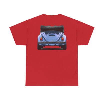 T-Shirt, VW Käfer Cabrio, 1302, Strichzeichnung, Blau, mit Kennzeichen personalisierbar – Bild 46