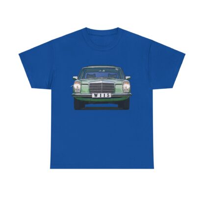 T-Shirt, Mercedes Strich 8, Grün - beidseitig bedruckt, W114 W115 - personalisierbar – Bild 13