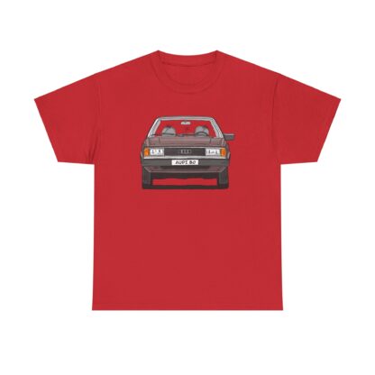 T-Shirt, Audi 80 B2, Strichzeichnung, Portorose, mit Kennzeichen personalisierbar – Bild 65