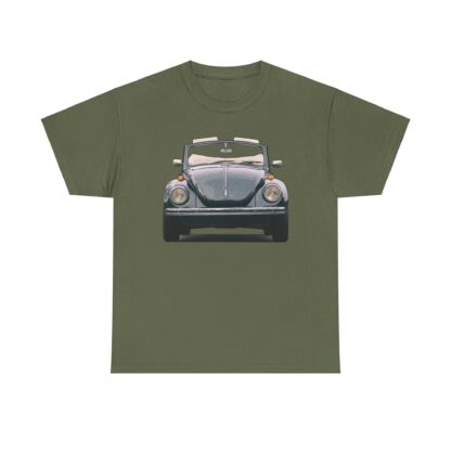 T-Shirt, VW Käfer Cabrio, 1302, Strichzeichnung, Schwarz, mit Kennzeichen personalisierbar – Bild 21