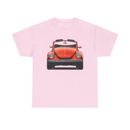 T-Shirt, VW Käfer Cabrio, 1302, Strichzeichnung, Rot, mit Kennzeichen personalisierbar – Bild 41