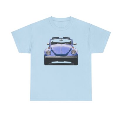 T-Shirt, VW Käfer Cabrio, 1302, Strichzeichnung, Blau, mit Kennzeichen personalisierbar – Bild 29