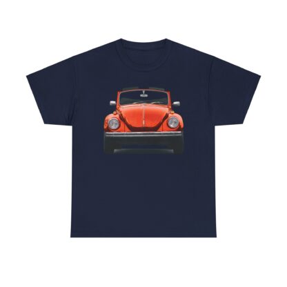 T-Shirt, VW Käfer Cabrio, 1302, Strichzeichnung, Rot, mit Kennzeichen personalisierbar – Bild 37