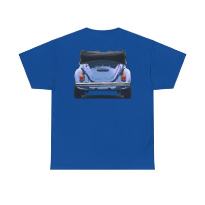 T-Shirt, VW Käfer Cabrio, 1302, Strichzeichnung, Blau, mit Kennzeichen personalisierbar – Bild 34