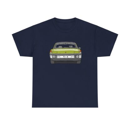 T-Shirt, Porsche 914, VW Porsche, Strichzeichnung, Ravenna Grün, personalisierbar – Bild 9