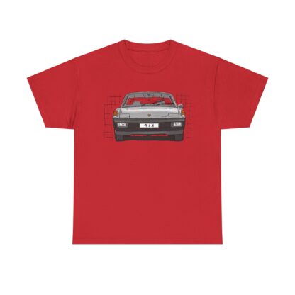 T-Shirt, Porsche 914, MJ 1975, VW Porsche, Strichzeichnung, Silber, personalisierbar – Bild 11
