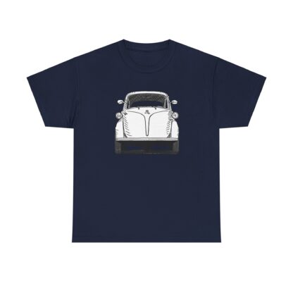 T-Shirt, Isetta, Strichzeichnung, Weiß, personalisierbar – Bild 9